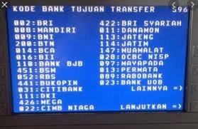 Kode TF Mandiri ke BCA
