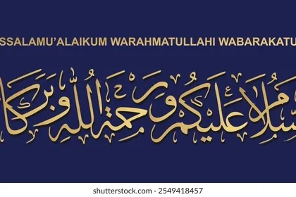 Assalamualaikum Warahmatullahi Wabarakatuh